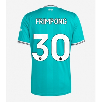 Billige Fotballdrakt Liverpool Jeremie Frimpong #30 Replika Tredjedrakt 2025-26 Kortermet